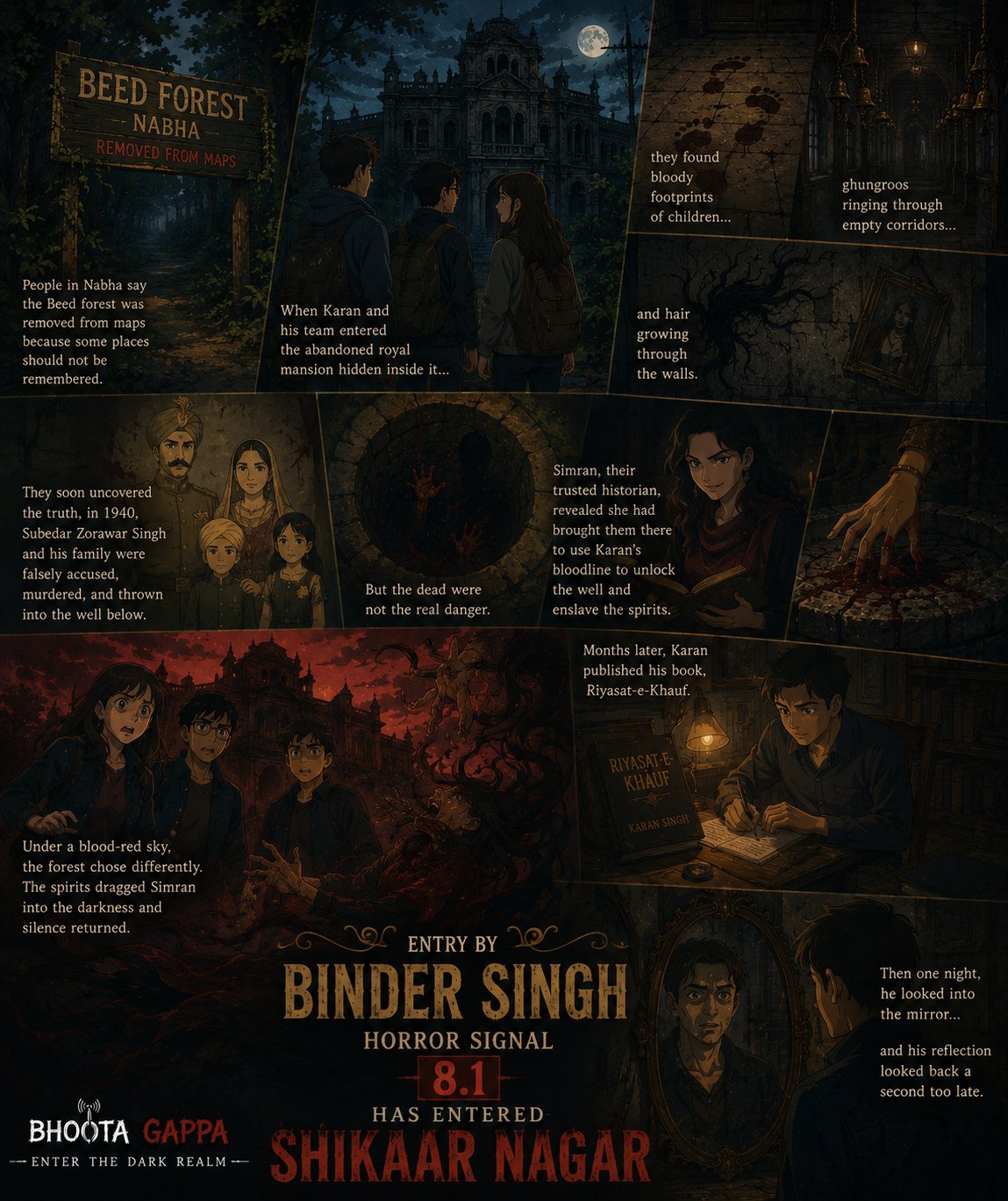 Riyasat-e-Khauf — the Beed forest of Nabha, a folklore horror entry by Binder Singh